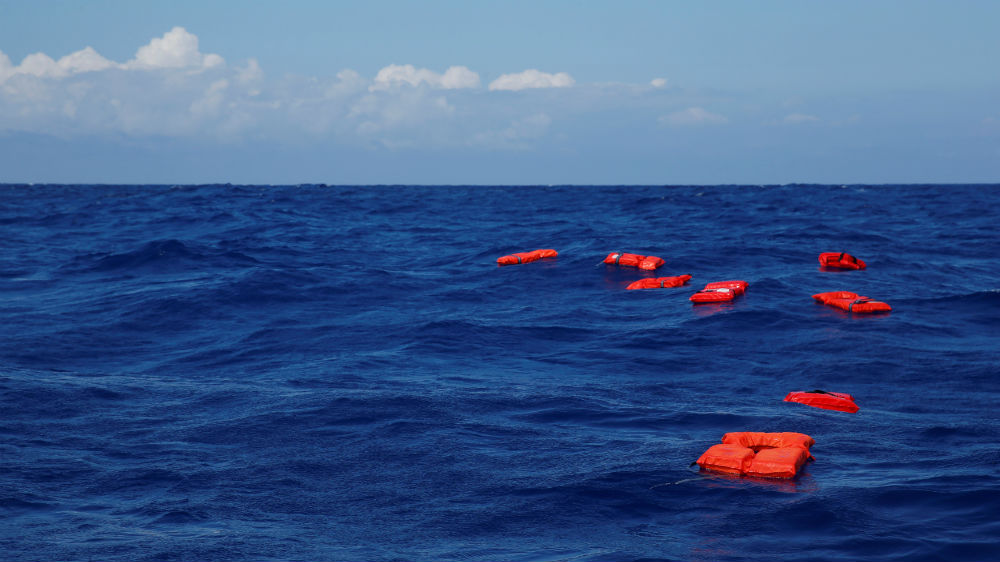 Life jackets in the Mediterranean - Reuters