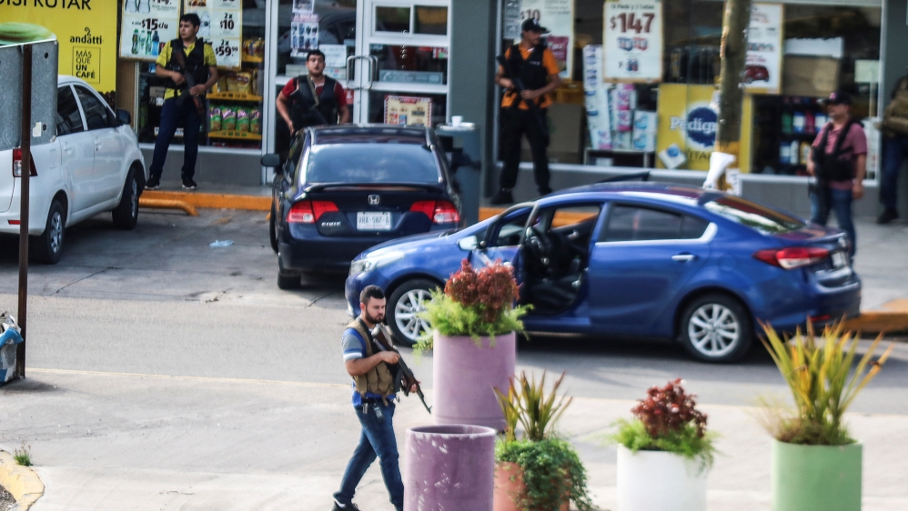 Cartel gunmen - Mexico