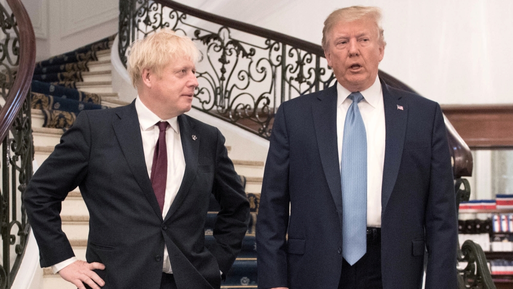 Johnson Trump reuters