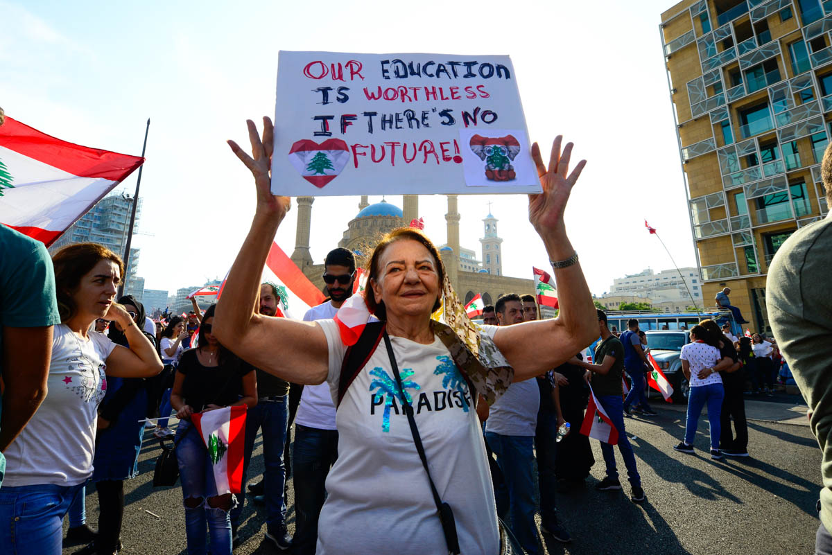 Beirut: A revolution in unity over corruption.