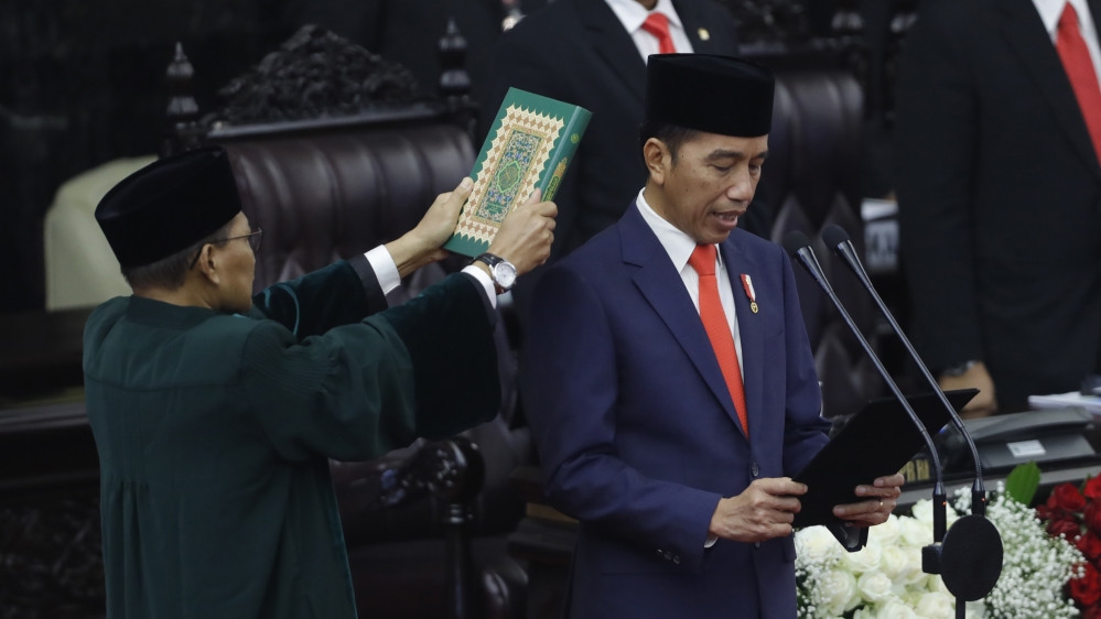 INDONESIA WIDODO INAUGURATION