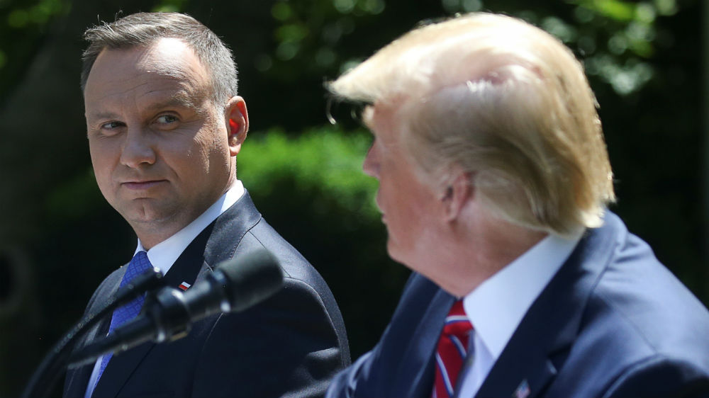 Duda - Trump - Reuters