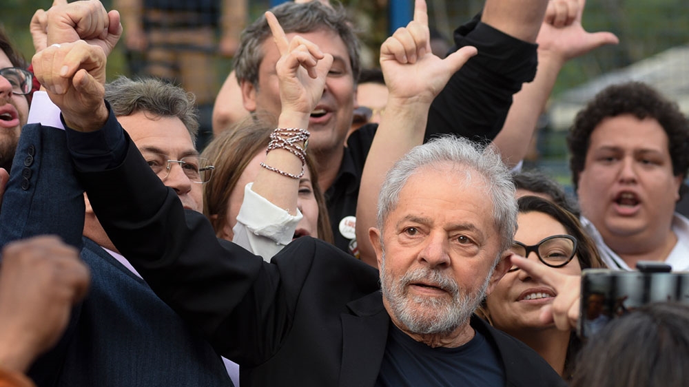 Lula freed