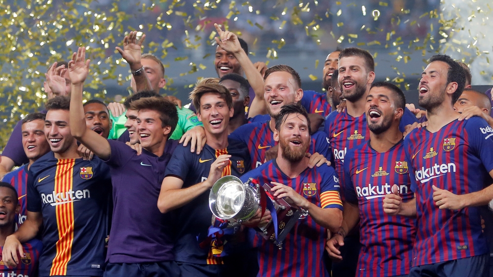 Spanish Super Cup - Barcelona v Sevilla