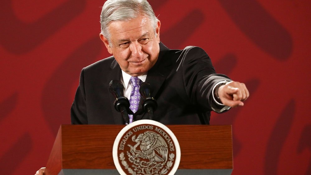 AMLO conference