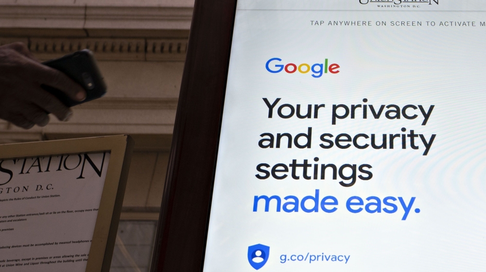 Google privacy and security settings