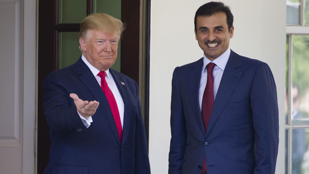 Sheikh Tamim Trump