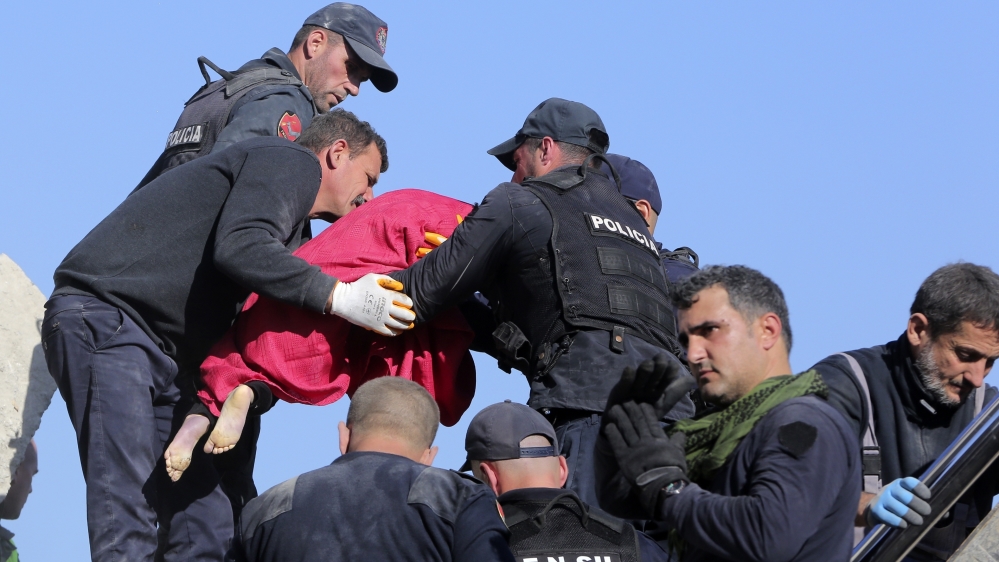 Albania earthquake