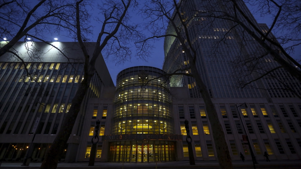 The Brooklyn Federal Court building is pictured in the Brooklyn borough of New York