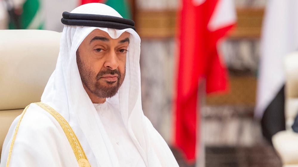 Abu Dhabi's Crown Prince Sheikh Mohammed bin Zayed al-Nahyan 