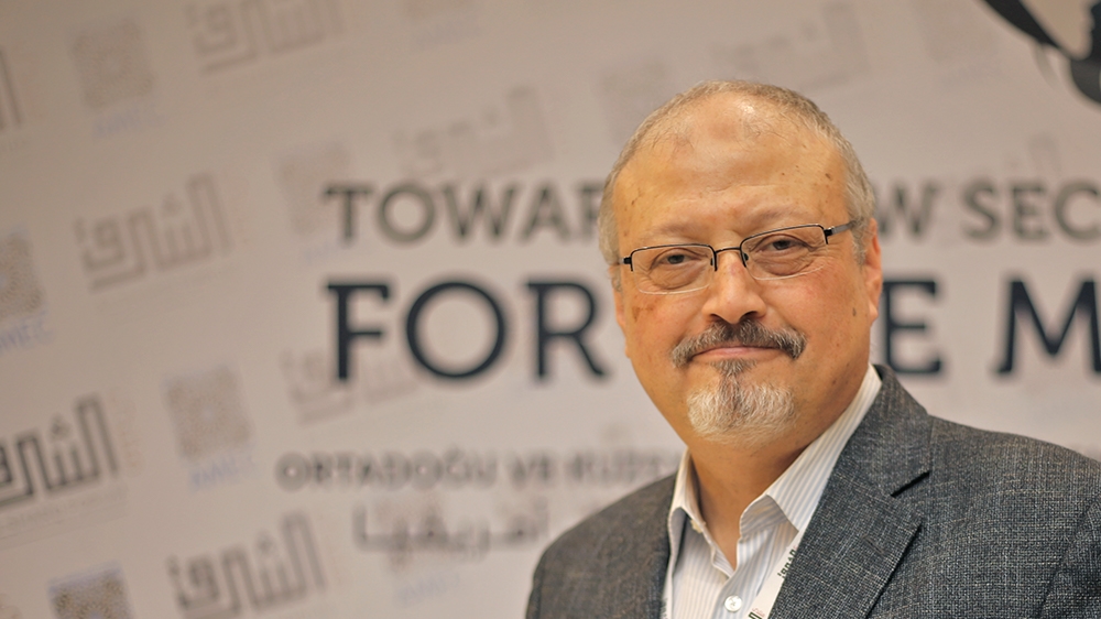 STANBUL, TURKEY - (ARCHIVE) : A file photo dated May 6, 2018 shows Prominent Saudi journalist Jamal Khashoggi in Istanbul, Turkey. Saudi journalist Jamal Khashoggi died after a brawl inside the Saudi
