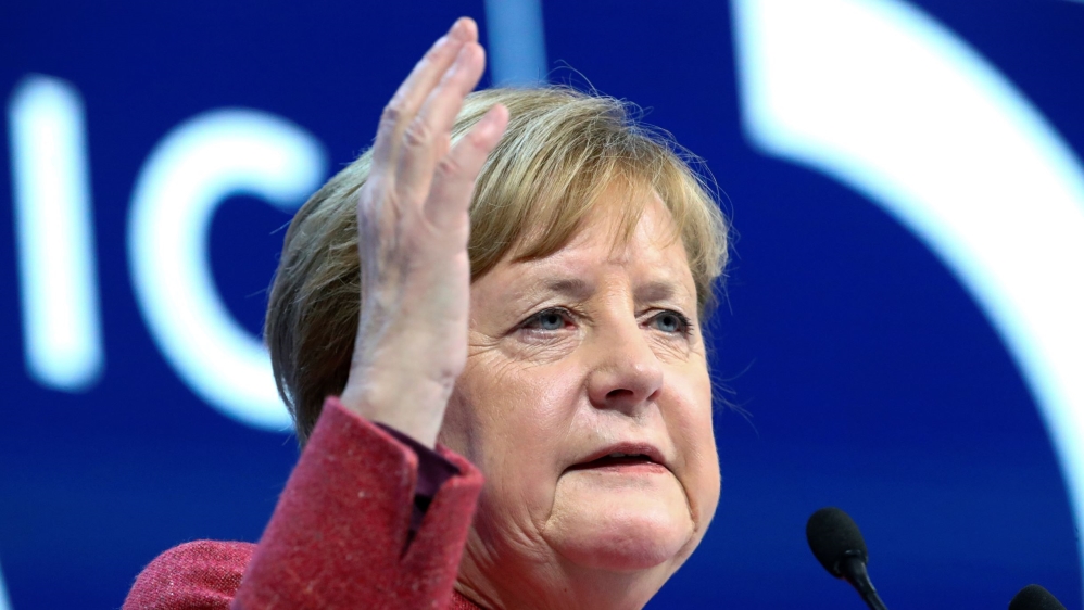 German Chancellor Angela Merkel