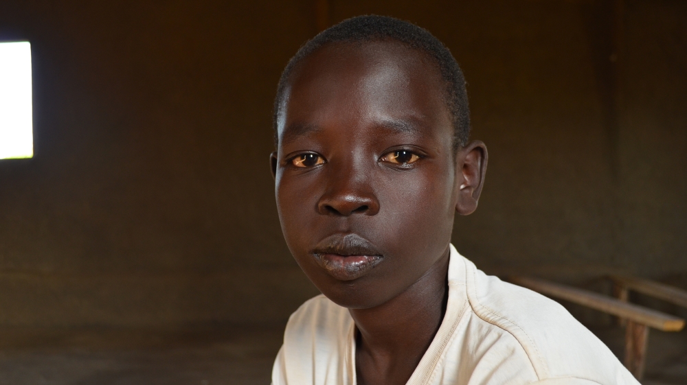 Uganda child refugees