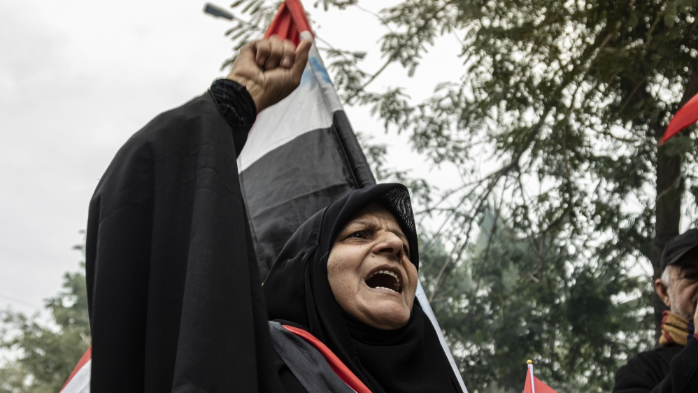 Iraq protest 3 Jan 24