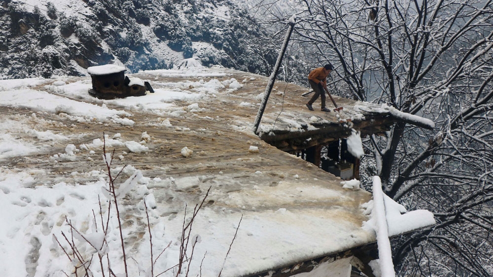 Pakistan snowfall