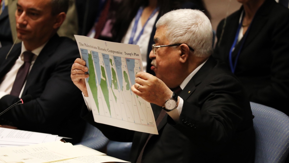 Palestinian President Abbas Goes To United Nations To Address Trump''s Peace Plan