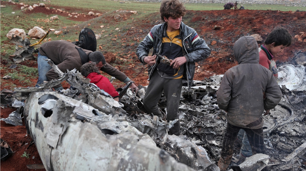 Syria helicopter shot down