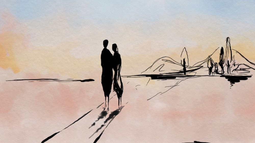 Illustrations for Beach Widows by Karie Fugett