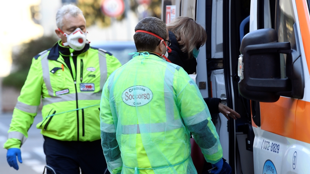 Coronavirus emergency in northern Italy