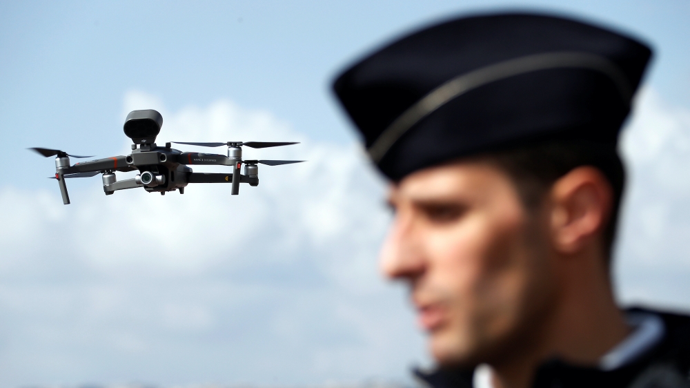 Drone coronavirus Reuters