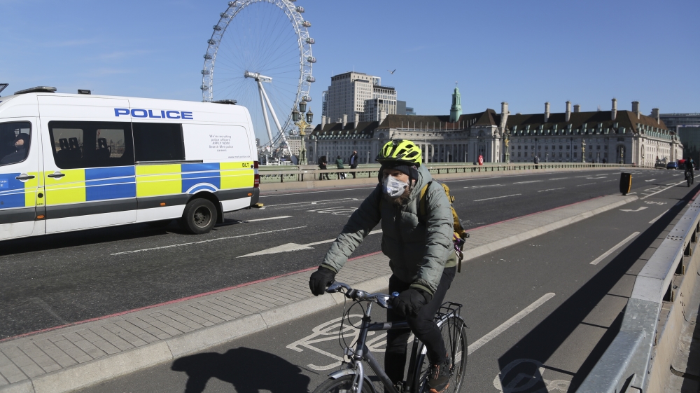 Coronavirus measures against in London