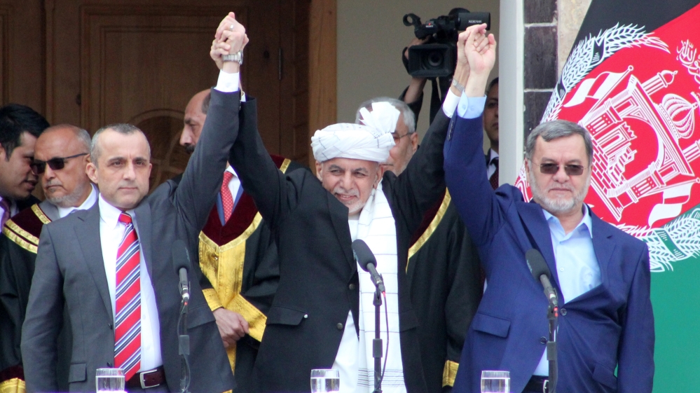 ''Swear in'' of Ashraf Ghani in Kabul