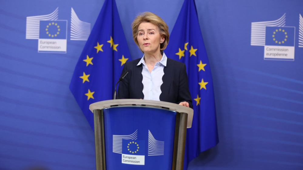 European Commission President Ursula von der Leyen