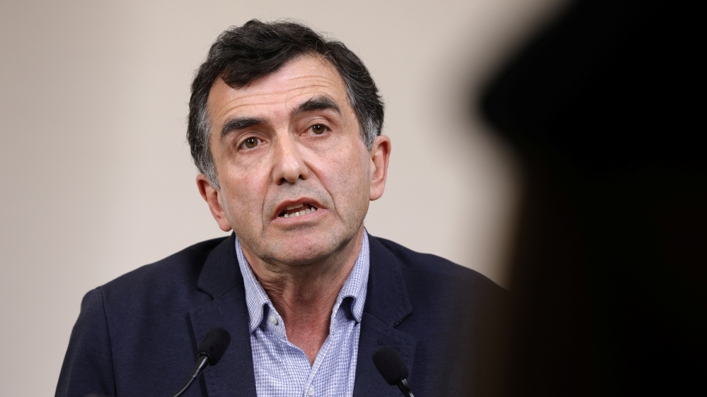 French PM Philippe and Health Minister Veran give a news conference on the coronavirus outbreak