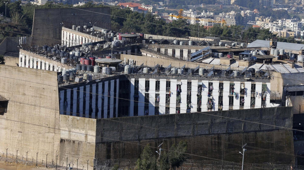 A general view shows Roumieh prison, in Roumieh January 12, 2015. Lebanese forces stormed the country''s largest prison on Monday where Islamist militants are detained, security sources said, as author