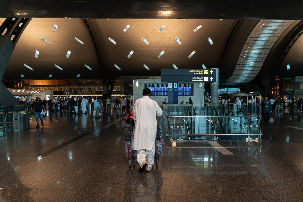 Qatar Corona [Sorin Furcoi/Al Jazeera]