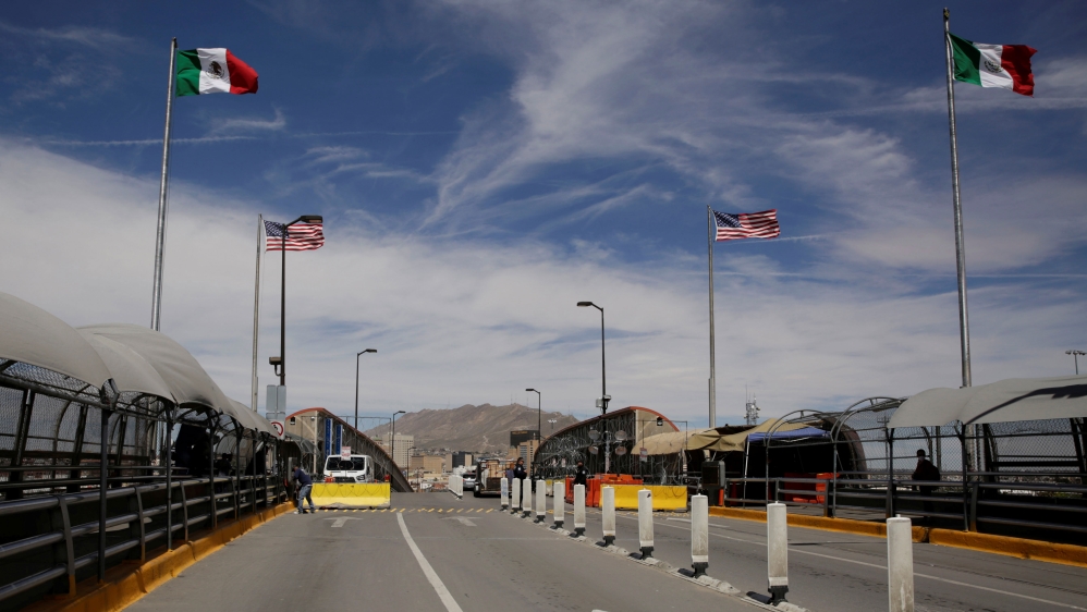 US Mexico border