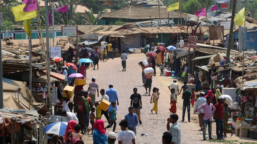 Rohingya camp, Bangladesh