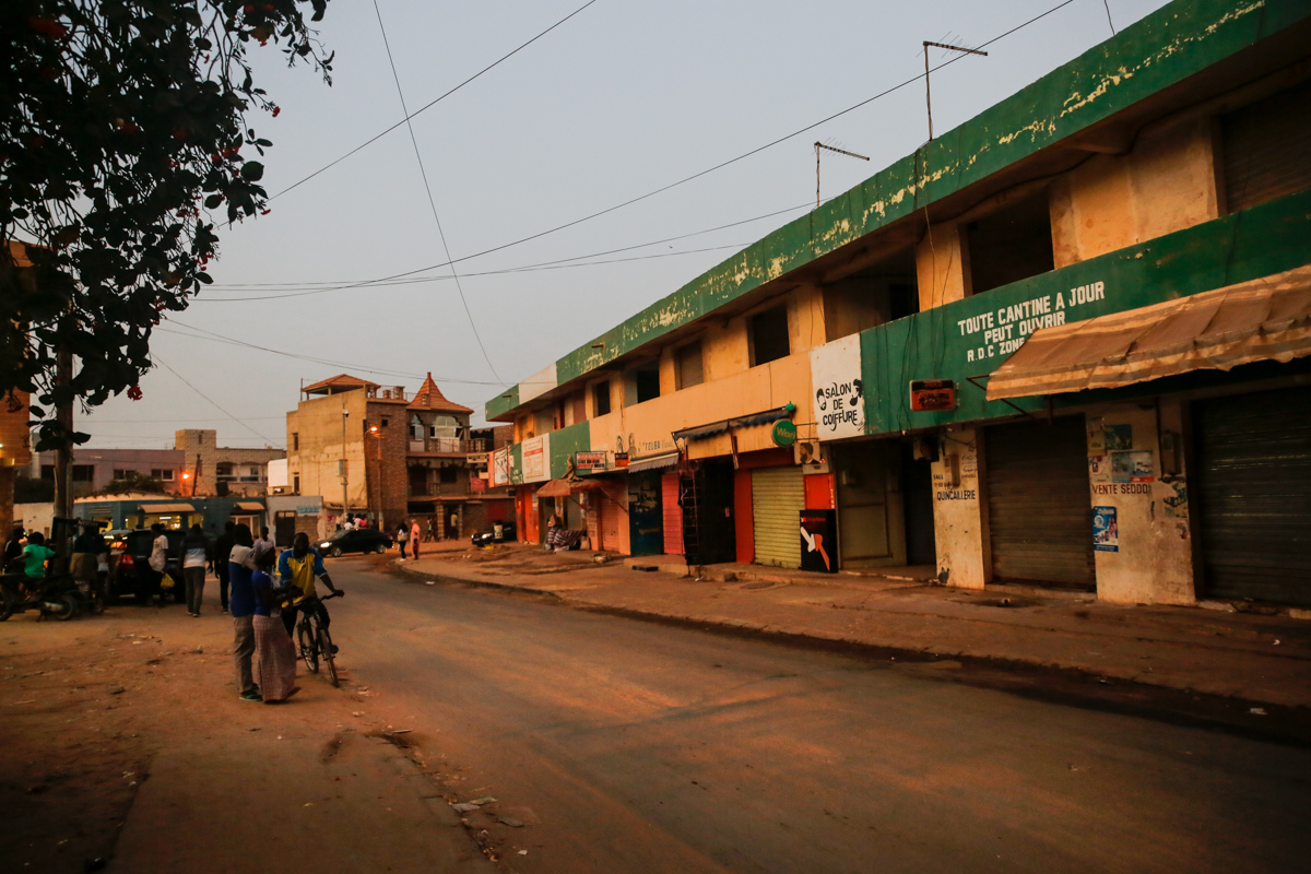 Shops, markets, bakeries and street sellers usually open for business late into the night stop all activity at dusk before the dusk-to-dawn curfew takes effect. Small businesses are struggling to surv