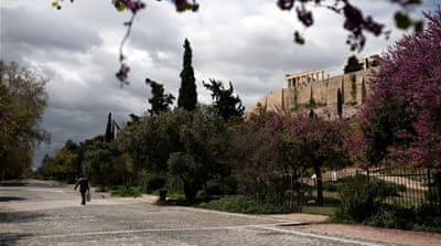 Athens empty - reuters