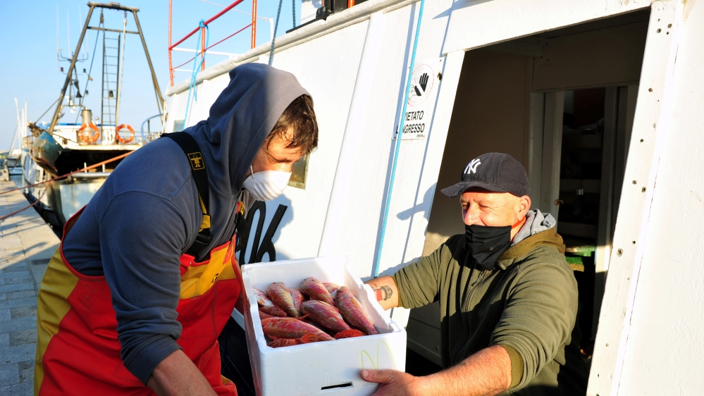 Fifth week of lockdown to combat the coronavirus disease (COVID-19) in Italy