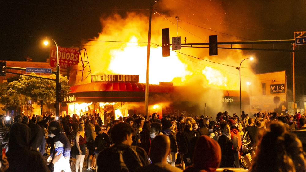 Protests over the death of George Floyd in Minneapolis