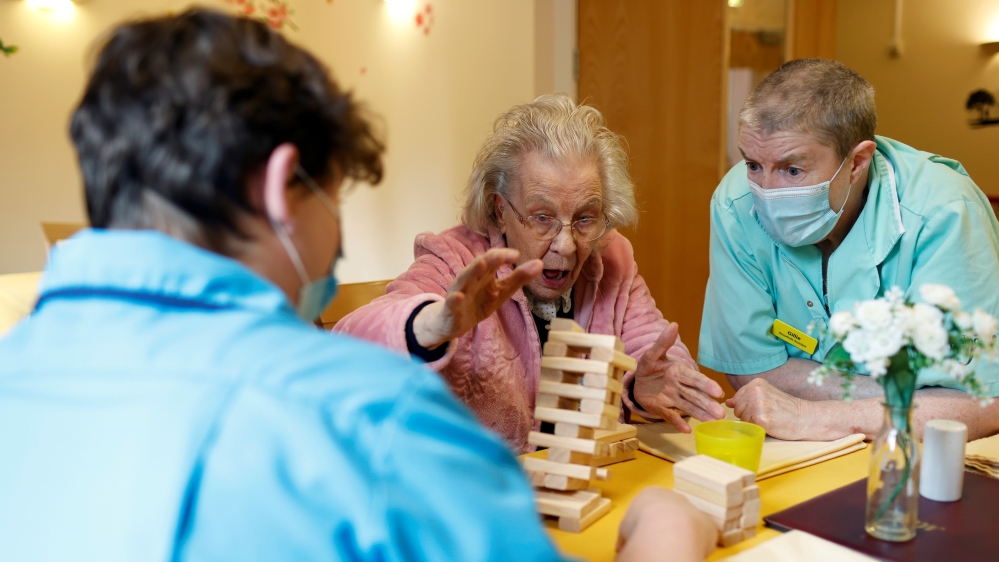 A care home amid the coronavirus disease (COVID-19) outbreak