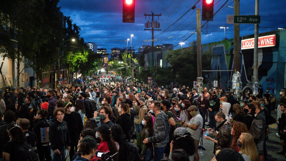Anti-Racism Protests Continue In Seattle