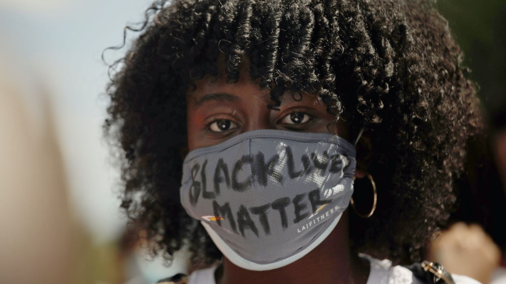 BLP protest AP photo