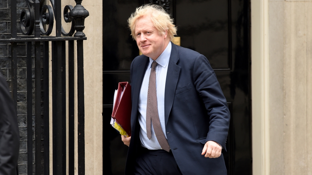 Britain's Prime Minister Boris Johnson