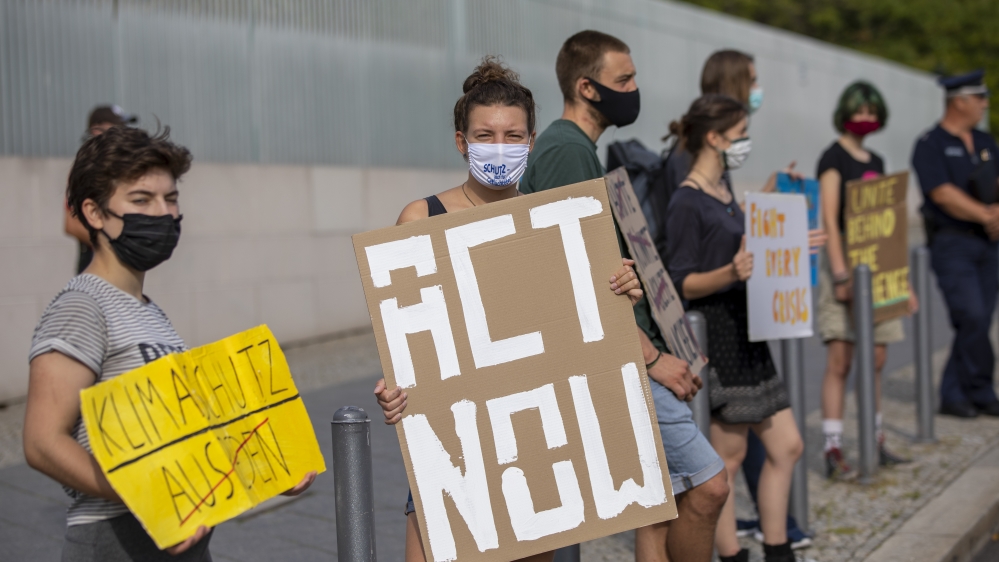 Greta Thunberg Meets With Angela Merkel In Berlin