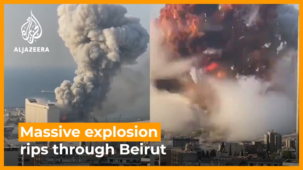 Massive explosion rips through Beirut