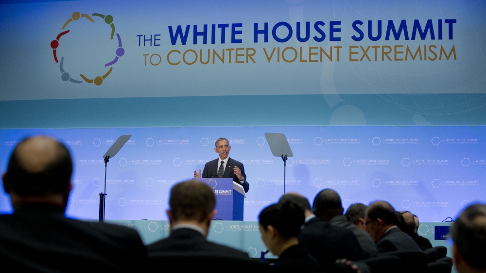 President Barack Obama speaks at the Countering Violent Extremism (CVE) Summit