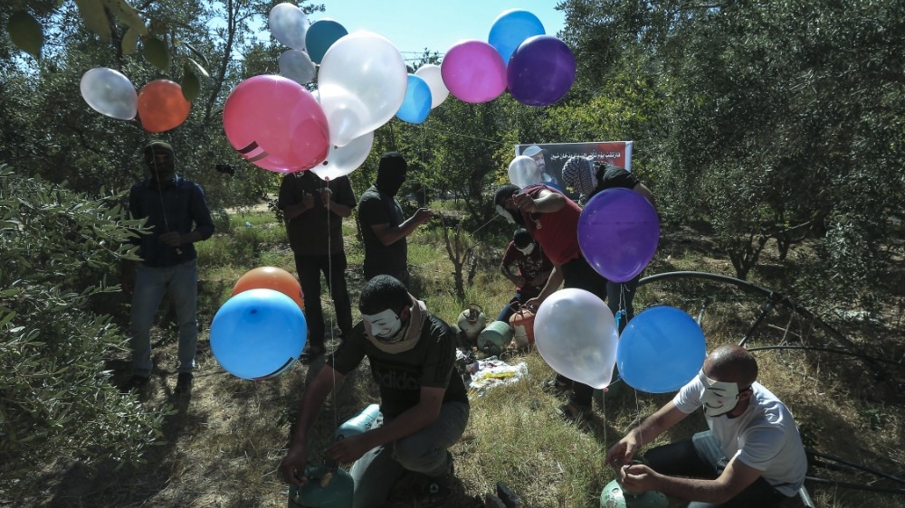 Gaza's incendiary balloons