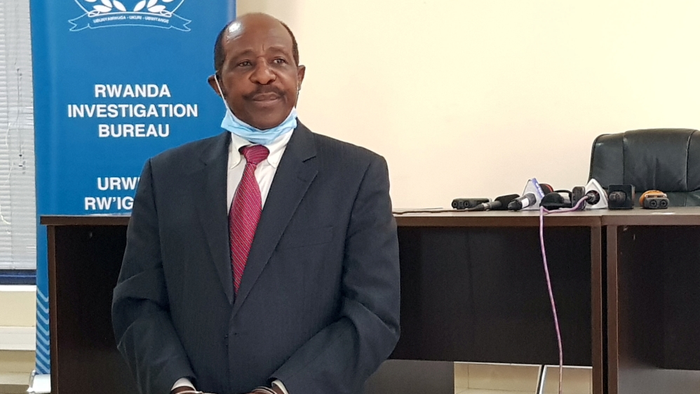 Rusesabagina is detained and paraded in front of media in handcuffs in Kigali