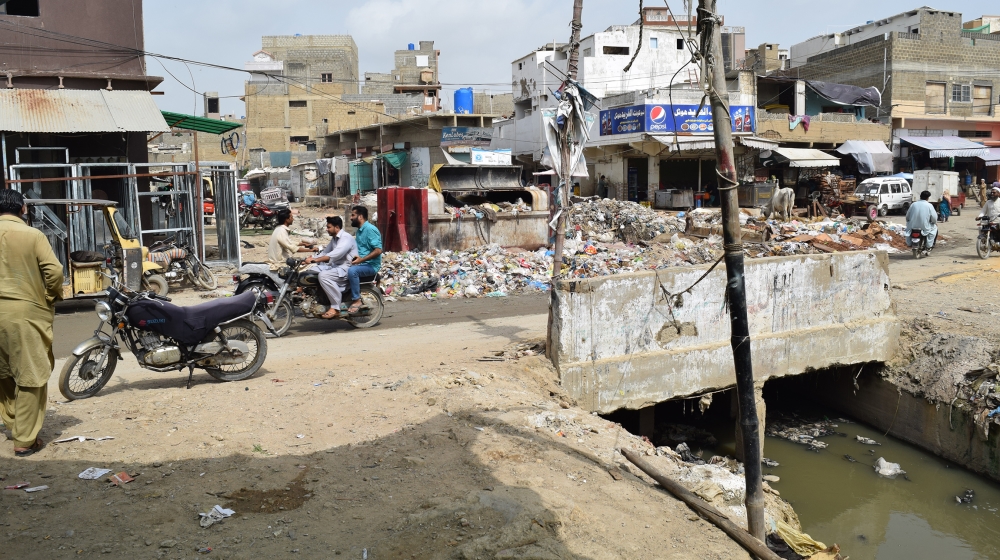 Karachi floods [Aysha Imtiaz/Al Jazeera]