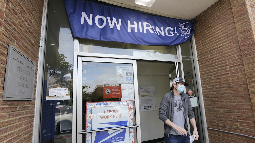 US economy jobs opening