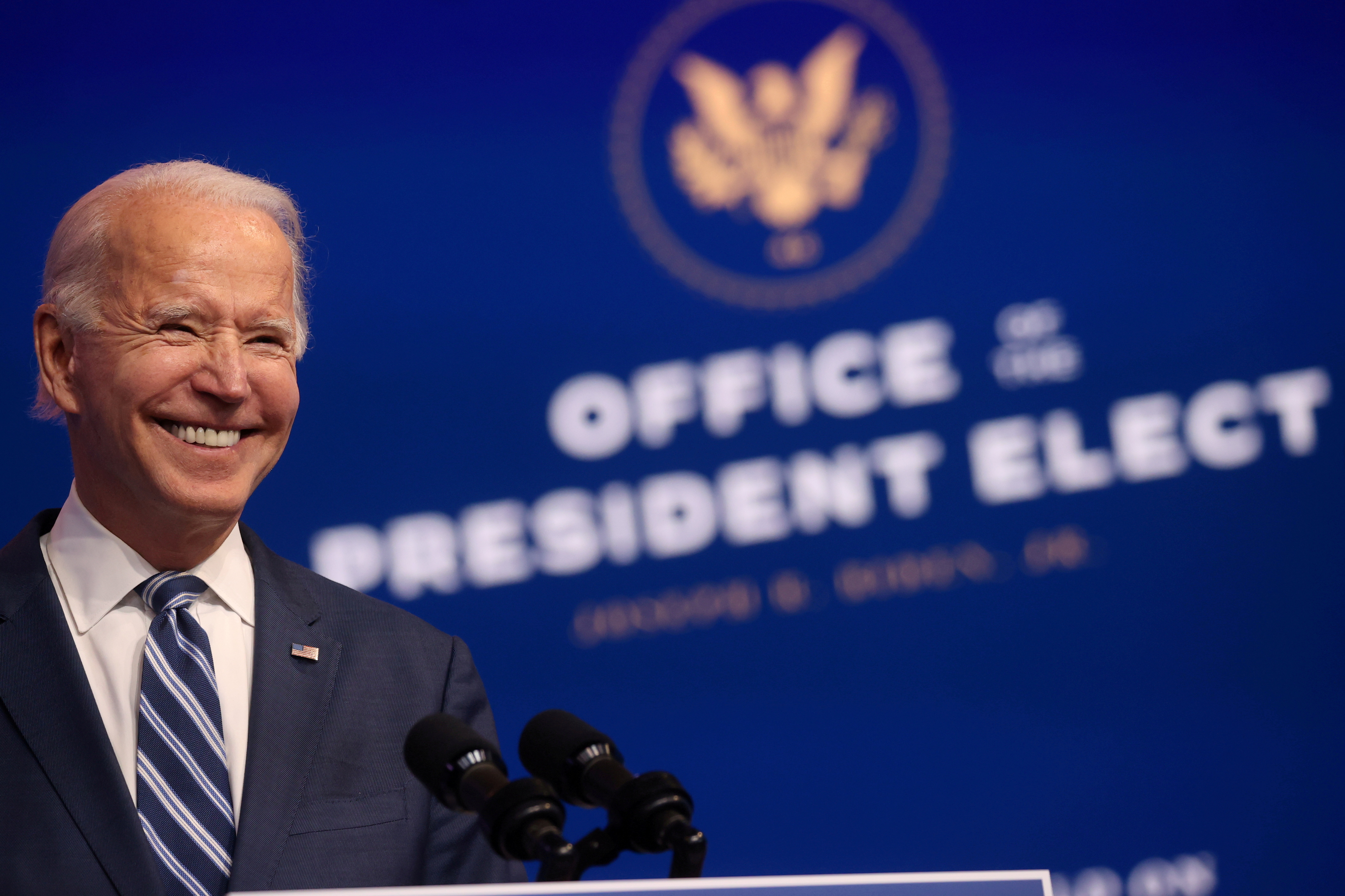 President-elect Joe Biden has inherited a United States image tarnished by four years of racist rhetoric and hurtful policies towards Latin America’s most vulnerable citizens, and repairing that image will be one of his first challenges [File: Jonathan Ernst/Reuters]