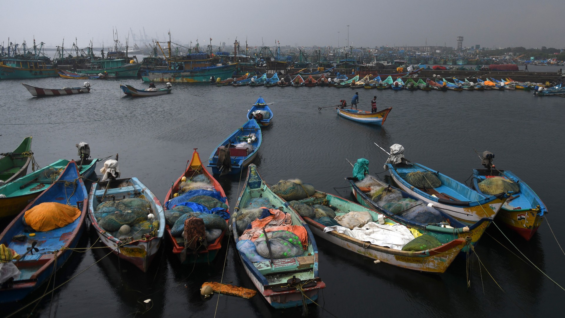 Cyclone Nivar, India