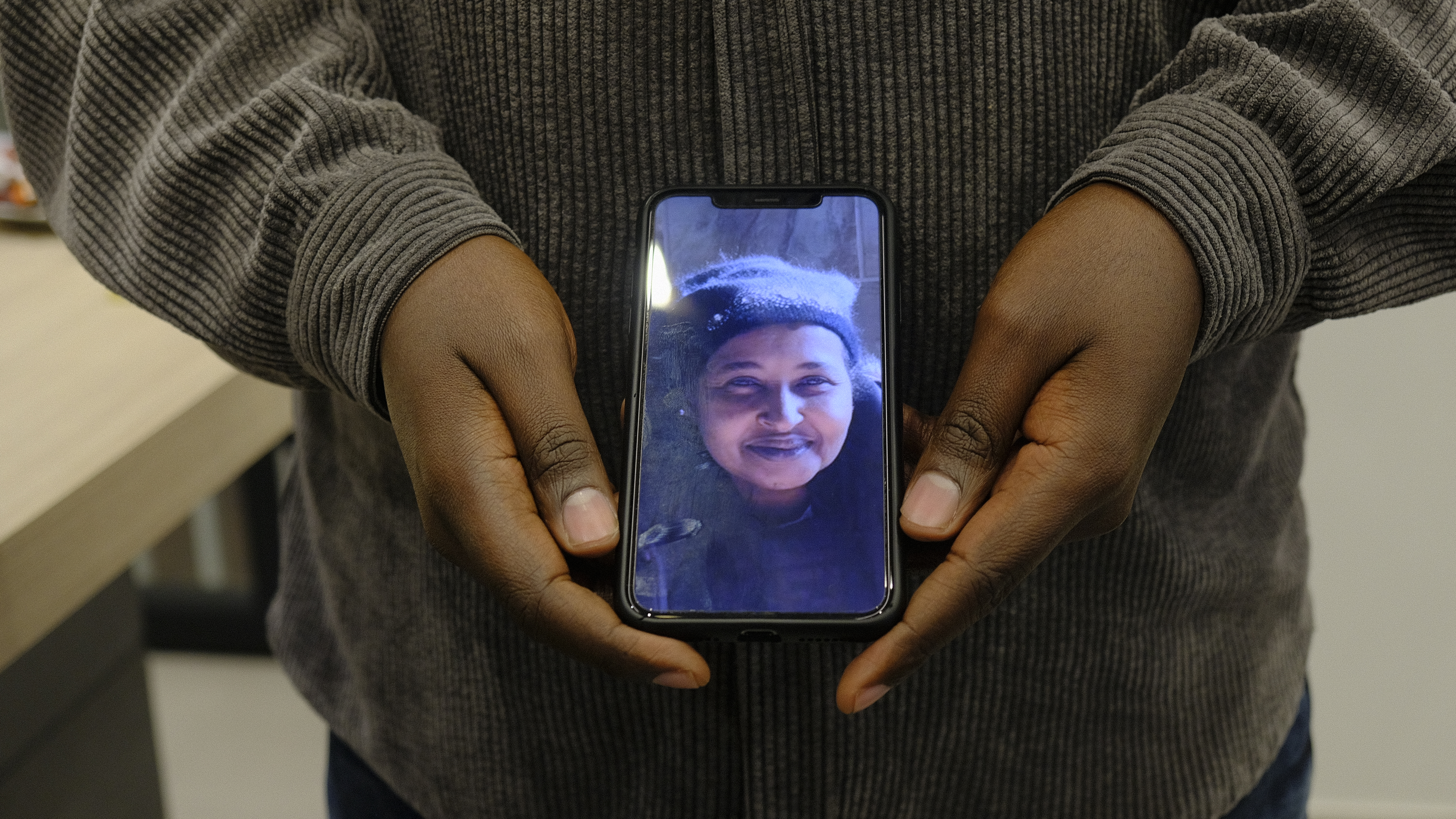 Ahmed Aden Mohamed has to travel more than two hours to Rome to visit his mother's grave because there is no Muslim cemetery in Naples [Savin Mattozzi/Al Jazeera]